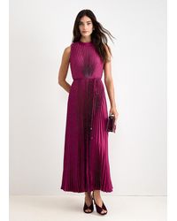Phase Eight - Petite Simara Glitter Maxi Dress - Lyst