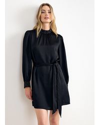 Phase Eight - Annelise Sequin Collar Long Sleeve Mini Dress - Lyst