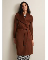 Phase Eight - Nicci Belted Wool Coat - Lyst