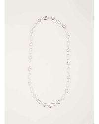 Phase Eight - 's Miranda Silver Chain Necklace - Lyst