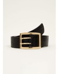 Phase Eight - Wide Leather Waist Belt - Lyst