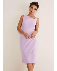 Phase Eight - Emmie Asymmetric Hem Dress - Lyst