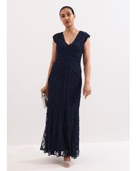 Phase Eight - Petite Khiana Tapework Maxi Dress - Lyst