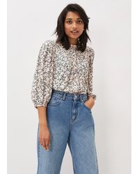 Phase Eight - 's Lennox Ditsy Print Blouse - Lyst