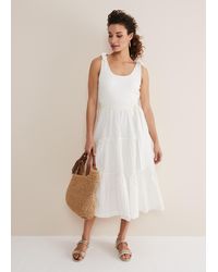 Phase Eight - Jennie Strappy Tiered Dress - Lyst