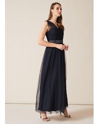 Phase Eight - Romy Tulle Maxi Dress - Lyst