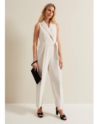 Phase Eight - Clarissa Tux Wide Leg Jumpsuit - Lyst