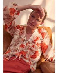 Phase Eight - Ivana Printed Blouse - Lyst