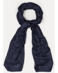 Phase Eight - Satin Trim Scarf - Lyst