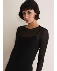 Phase Eight - Eleena Mesh Top - Lyst