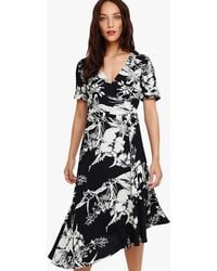 Phase Eight - Evadine Printed Wrap Dress - Lyst