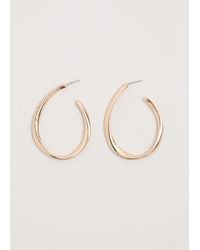 Phase Eight - Pointed Hoop Earrings - Lyst