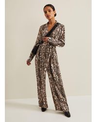 Phase Eight - 's Petite Snake Constance Jumpsuit - Lyst