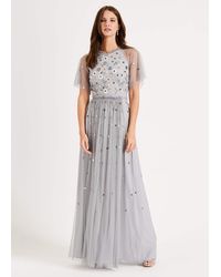 Phase Eight - Celestra Embellished Maxi Dress - Lyst
