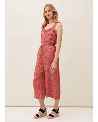 Phase Eight - 's Marisole Ditsy Print Jumpsuit - Lyst