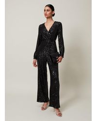 Phase Eight - 's Alessandra Sequin Jumpsuit - Lyst