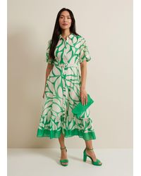 Phase Eight - 's Daphne Floral Shirt Dress - Lyst