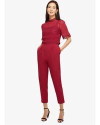 Phase Eight - Ilia Lace Bodice Jumpsuit - Lyst