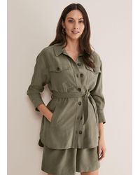 Phase Eight - Leonar Co-Ord Shacket - Lyst
