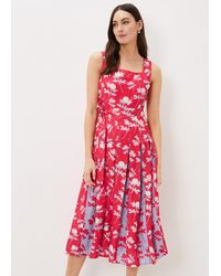 Phase Eight - 's Antonella Print Fit And Flare Dress - Lyst
