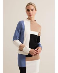 Phase Eight - Kamila Colourblock Jumper - Lyst