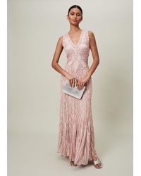 Phase Eight - 's Marion Sequin Tapework Maxi Dress - Lyst