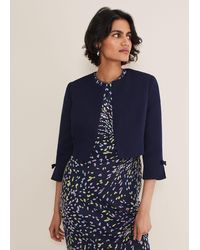 Phase Eight - Zoelle Bow Detail Jacket - Lyst