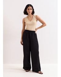 Phase Eight - Rowan Linen Blend Pull On Trousers - Lyst