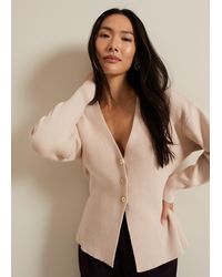 Phase Eight - Shae Peplum Cardigan - Lyst