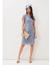 Phase Eight - Bea Embroidered Dress - Lyst
