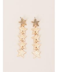 Phase Eight - Star Drop Earrings - Lyst