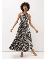 Phase Eight - Chelsie Leopard Print Midaxi Dress - Lyst