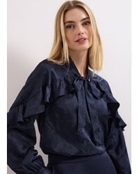 Phase Eight - Liberty Ruffle Blouse - Lyst