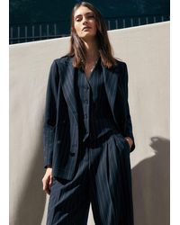 Phase Eight - Pia Pinstripe Blazer - Lyst