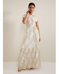 Phase Eight - Kerena Shimmer Maxi Dress - Lyst