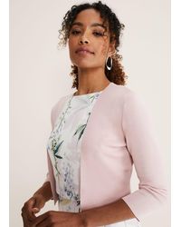Phase Eight - Salma Lightweight Knitted Jacket - Lyst