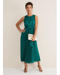 Phase Eight - 's Beverley Stripe Jacquard Midaxi Dress - Lyst