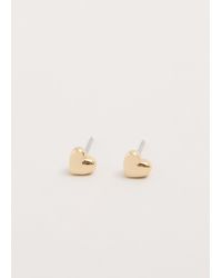 Phase Eight - Mini Heart Stud Earrings - Lyst