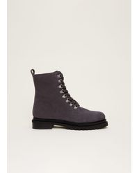 Phase Eight - Meladie Suede Lace Up Hiker Boot - Lyst