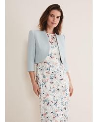 Phase Eight - Leanna Cropped Jacket - Lyst