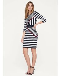 Damsel In A Dress - 's Orianne Stripe Knitted Dress - Lyst