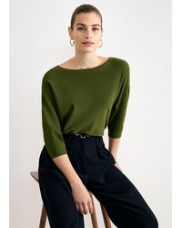 Phase Eight - Cristine Fine Knit Batwing Jumper - Lyst