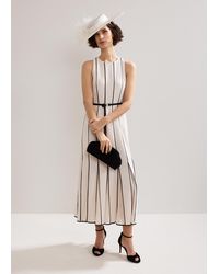 Phase Eight - Kimberly Belted Midi Dress - Lyst