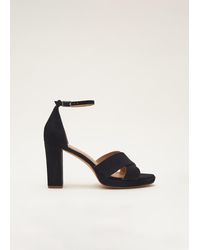 Phase Eight - Suede Platform Heels - Lyst