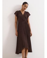 Phase Eight - Louisa Polka Dot Wrap Midi Dress - Lyst