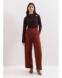 Phase Eight - Amber Wool Trouser - Lyst