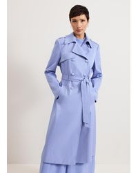 Phase Eight - Cheryl Long Fitted Trench Coat - Lyst