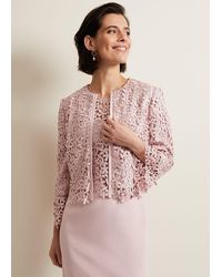 Phase Eight - 's Daisy Lace Jacket - Lyst