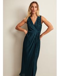 Phase Eight - 's Suhanna Pleated Maxi Dress - Lyst