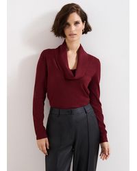 Phase Eight - Lottie Cowl Neck Knit - Lyst